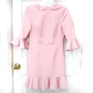 Black Halo Pink Brooklyn Dress sz 6 3599155